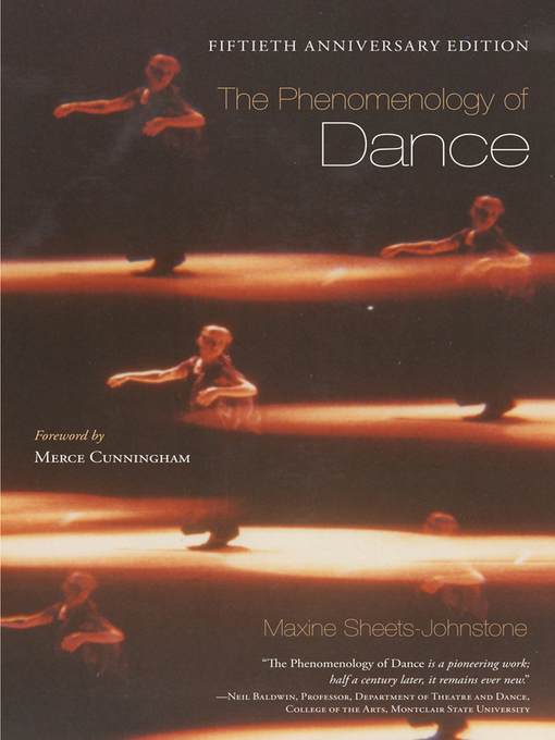 Title details for The Phenomenology of Dance by Maxine Sheets-Johnstone - Available